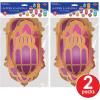 Foil Lantern & Mandala Cutouts Pack of 2