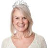 Glittered 50 Tiara Party Accessory (1 count) (1/Pkg)