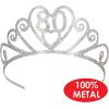 Glittered Metal 80 Tiara(1 piece)