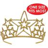 Glittered Metal Star Tiara