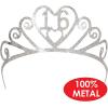 Glittered Metal Tiara -16th