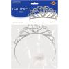 Glittered Metal Tiara -16th