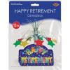 Happy Retirement Centerpiece Party Accessory (1 count) (1/Pkg)