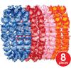 Hawaiian Floral Leis Pack of 2
