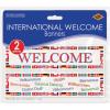 International Welcome Banners (asstd designs) Party Accessory (1 count) (2/Pkg)(International Welcome Banners – (2 Pack))