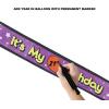 It’s My Birthday Satin Sash Party Accessory (1 count) (1/Pkg)
