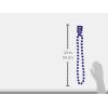 Jumbo Party Beads (red) Party Accessory  (1 count) (1/Card)(Blue)