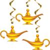 Lantern & Lamp Whirls, 12 Pcs Pack of 2