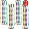 Mardi Gras Small Round Beads