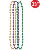 Mardi Gras Small Round Beads
