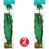 Metallic Giant Royal Palm Pack of 2