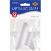 Metallic Star Cutouts (Silver)(3.75″)