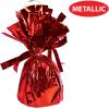 Metallic Wrapped Balloon Weight Pack of 12(Red)