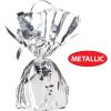 Metallic Wrapped Balloon Weight Pack of 12(Silver)
