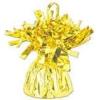 Metallic Wrapped Balloon Weight Pack of 12(Yellow)
