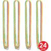 Neon Party Beads Pack of 4