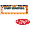 Now Showing Blank Sign Banner Party Accessory (1 count) (1/Pkg)(Now Showing Sign Banner – (2 Pack))
