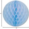 Pkgd Tissue Ball (yellow) Party Accessory (1 count) (1/Pkg)(Light Blue)