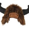 Plush Buffalo Hat