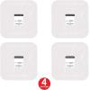 Red Bandana Dessert Plates 8 Count(32 piece)