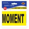 Senior Moment In Progress Party Tape 3″ x 20′ 1/Pkg(3″ x 20′ (Pack of 2))