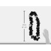 Silk ‘N Petals Elegance Lei (black & white) Party Accessory (1 count)(Black/White)