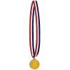 Soccer Medal with Ribbon Pack of 6