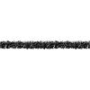 6-Ply Flame Resistant Metallic Festooning Garland – Black(Black)