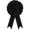 Award Ribbon (blue) Party Accessory (1 count) (1/Pkg)(Black)