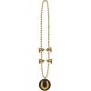 Beads w/Derby Day Medallion Party Accessory (1 count) (1/Card)