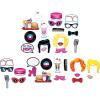 Beistle , 34 Piece 50’s Photo Fun Signs, 3.5″ to 10.5″, Multicolored
