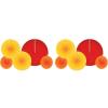 Beistle 10 Piece Fall Harvest Decor Accordion Paper Fans For Thanksgiving Party Decorations