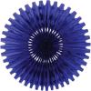 Beistle 12 Piece Fall Tissue Paper Fan Decorations For Thanksgiving And Autumn Celebrations(Blue)