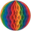 Beistle 1-Pack Tissue Ball, 14-Inch(Rainbow)