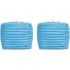 Beistle 2 Piece 8″ Square Paper Lanterns, Purple(Turquoise)