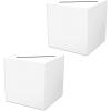 Beistle 2 Piece All-Purpose White Gift Card Boxes For Wedding Receptions, Anniversaries, Birthday Parties, And Graduations(All-Purpose Card Box)