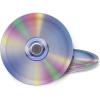 Beistle 24 Piece CD Paper Plates 1990’s Retro Tableware For Throwback 90’s Theme Party Supplies, Celebrating With You Since 1900