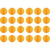 Beistle 24 Piece Red, White and Green Tissue Balls for Christmas, Mexican, Italian Decorations, 12″(Golden Yellow)