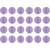 Beistle 24 Piece Red, White and Green Tissue Balls for Christmas, Mexican, Italian Decorations, 12″(Lavender)