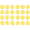 Beistle 24 Piece Red, White and Green Tissue Balls for Christmas, Mexican, Italian Decorations, 12″(Yellow)