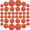 Beistle 24-Piece Paper Basketball Cut Outs, Sports Theme Wall Decorations for Birthday Party and Game Day Celebrations, Classroom Décor, 13.5″(Basketball Cutouts – 40 pack)