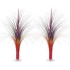 Beistle 2-Pack Metallic Spray Centerpiece, Rainbow Multicolor Decoration for Birthday Parties & Occasions, Table Decor for Special Events, 19”
