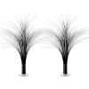 Beistle 2-Pack Metallic Spray Centerpiece, Sleek Black Decoration for New Years, Awards Night, & Birthday Parties, Table Decor for Special Events, 19”