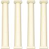 Beistle 4 Piece 6′ Jointed Paper Roman Pillar Greek Column Cut Out For Wall Photo Backdrop Photography Background Party Décor, Made In The USA Since 1900