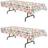 Beistle 40 Tablecover(“80” Tablecover – 2 Pieces)