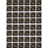Beistle 48 Piece Celebrate Luncheon Napkins, 6.5″ x 6.5″, Black/Gold