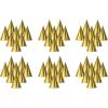 Beistle 48 Piece Foil Cardstock Paper Cone Party Hats For Children’s Birthday Parties