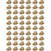 Beistle 50162 60-Piece Hi-Crown Western Hat with Shoelace Band