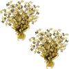 Beistle 54280-GD Gold 50 Gleam ‘N Burst Centerpiece, 15-Inch, Gold(2)