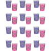 Beistle 58182 24 Piece Alice In Wonderland Beverage Cups, 9 oz, Purple/Pink/Black/White
